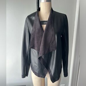 NWOT suede reversible blazer